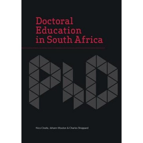 Doctoral Education in South Africa Paperback, African Minds