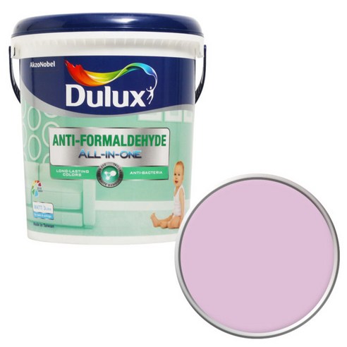듀럭스 안티포름알데히드 올인원 페인트3L, Powerfull Pink  84RB 60/175