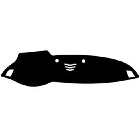 지티글로벌 다이아코트 벨벳 논슬립 대쉬보드커버 블랙베이스 기아자동차, 올뉴K7 14~15년형(HUD 무), 블랙스티치
