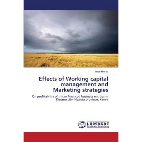 Effects of Working Capital Management and Marketing Strategies Paperback, LAP Lambert Academic Publishing