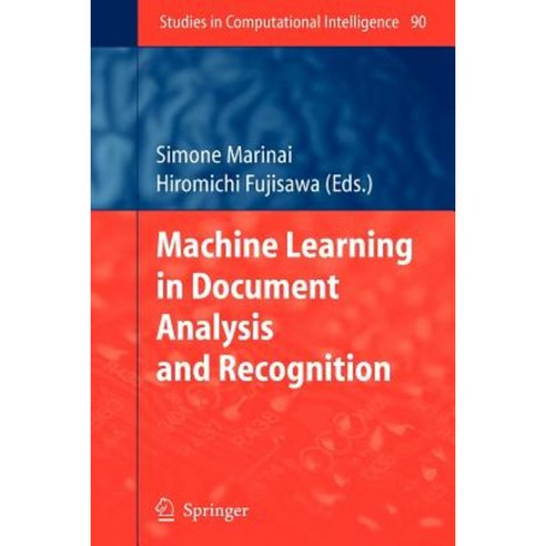 Machine Learning in Document Analysis and Recognition Paperback ...