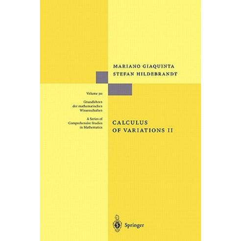 Calculus of Variations II Paperback, Springer