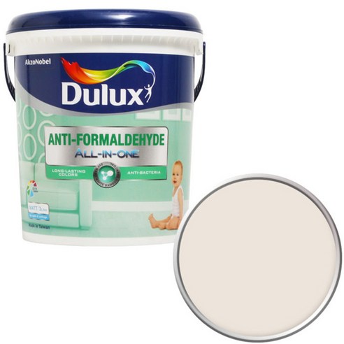 듀럭스 안티 포름알데히드 올인원 페인트 3L, Moths Dust