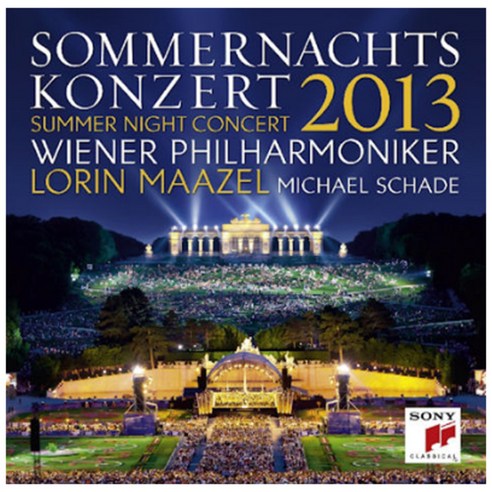 VARIOUS - 2013 빈 필하모닉 여름밤 콘서트/MICHAEL SCHADE LORIN MAAZEL, 1CD