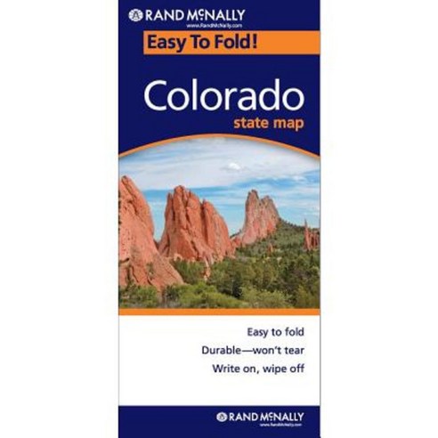 Easy Finder Map Colorado Other, Rand McNally & Company