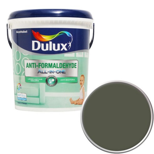 듀럭스 안티 포름알데히드 올 인 원 페인트 3L, Gorgeous Olive