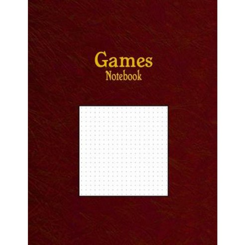 Games Notebook: 1/5" Cross Grid Graph Paper Rule Paperback, Createspace Independent Publishing Platform