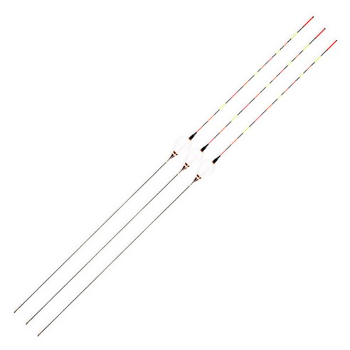 나루예 이소 전자 낚시찌 대 L290, 혼합 색상, 3개