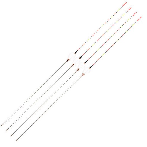 나루예 이소 전자 낚시찌 대 L290, 혼합 색상, 4개