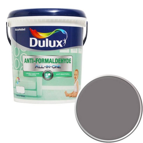 듀럭스 안티 포름알데히드 올인원 페인트, Wet Granite, 3L, 1개