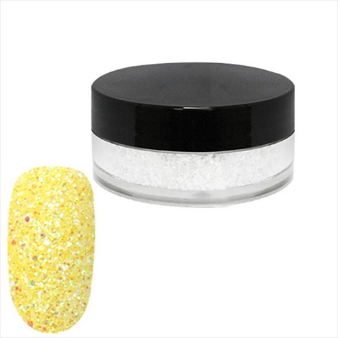 네일스케치 보석글리터 15g, 옐로우, 1개