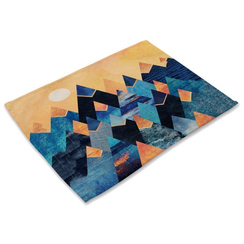 리빙팝 유러피안패턴 테이블매트, 39, 42 x 32 cm