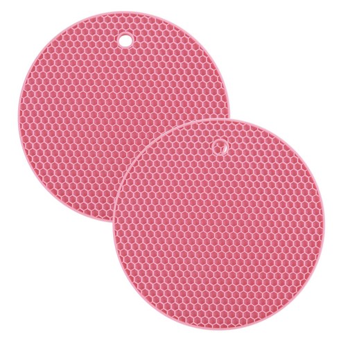 이코디 하이 콤보 냄비받침, 베이비 핑크, 2개입