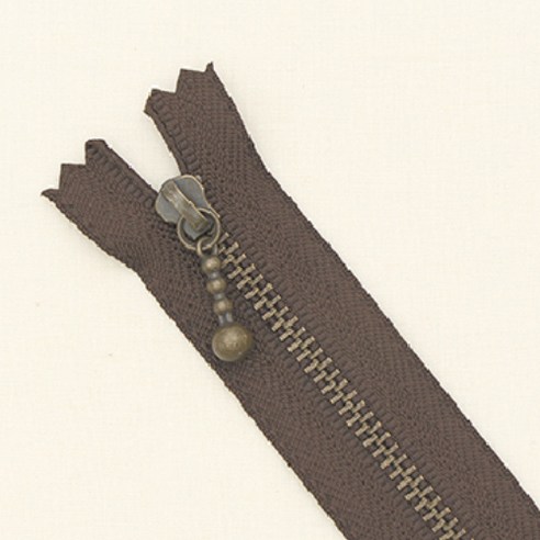 YKK 앤틱 지퍼 15cm, 마룬, 10개