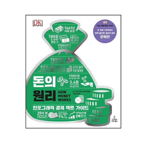 돈 문제부터 해결하라:부자 되는 가장 빠른 방법, 유노북스, 리야원 저/홍민경 역 혼돈의시대경제의미래 Best Top5 20 돈의 원리:인포그래픽 경제 팩트 가이드, 사이언스북스, 편집부 저/ 이민아 역