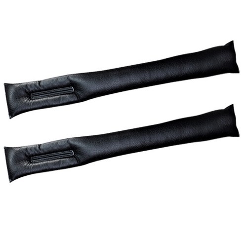 블럭마트 카시트 틈새커버 2p, 블랙
