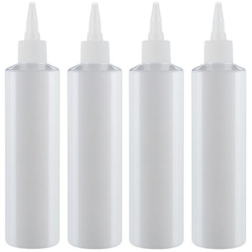 병도매닷컴 백색 뾰족 흰색마개 공병 AC170, 170ml, 4개입