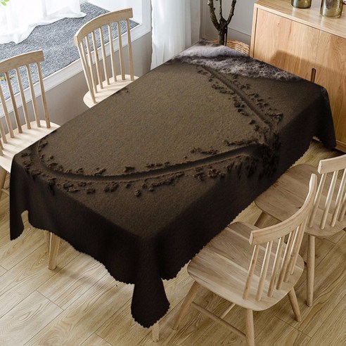 이코디 코지 센스티 테이블보, 그릿러브, 153 x 300 cm