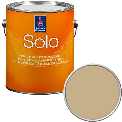 셔윈윌리암스 솔로저광페인트 1L, SW6136 Harmonic Tan