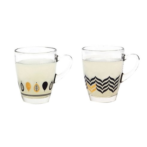 오션글라스 세인트 루 케냐머그 320ml, 리프, 슬렌더, 2개입