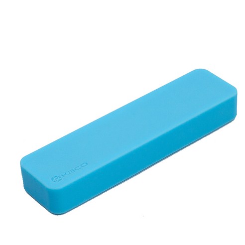 KACO PURE 실리콘 펜케이스 + 젤펜 0.5mm 세트, 블루, 1세트