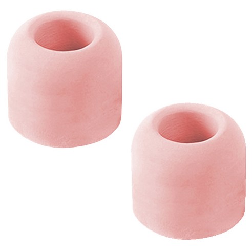 블럭마트 규조토 칫솔꽂이 원형, 핑크, 2개