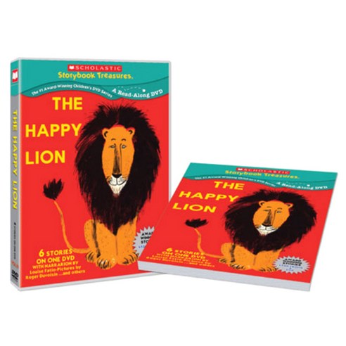 스콜라스틱 LEVEL 14 DVD+BOOK SCHOLASTIC THE HAPPY LION, 1CD