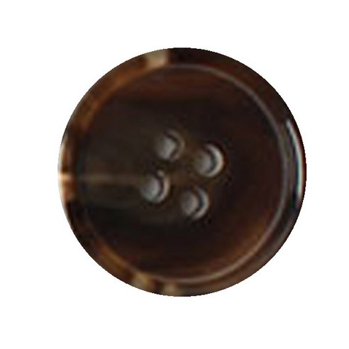 동화상가몰 버팔로 스탠다드 단추 18mm, 다크 브라운, 10개입