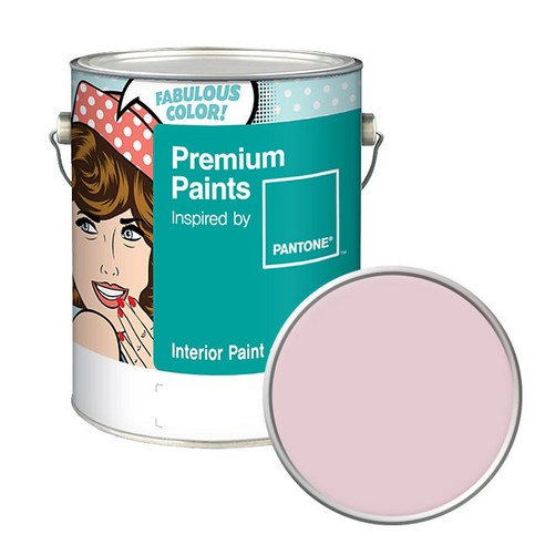 노루페인트 팬톤 내부용 실내벽면페인트 저광 4L, 13-2803 Pale Lilac