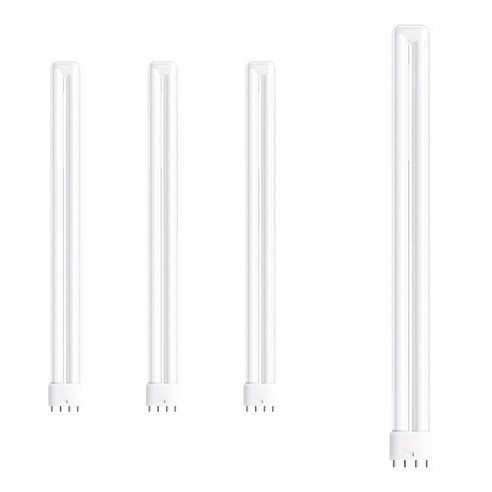 오스람 FPL 콤팩트 형광램프 32W DULUX L 32W 4p, 전구색, 4개