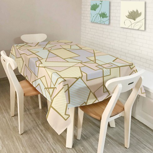 스토어33 모던한 주방 테이블보, F, a 150 x b 210 cm