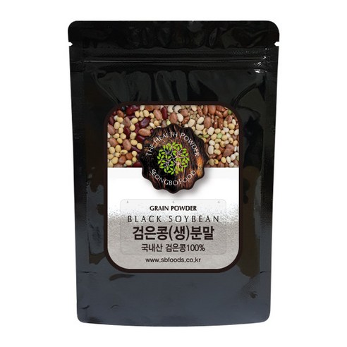 성보식품 국내산 검은콩 생 분말, 150g, 1개
