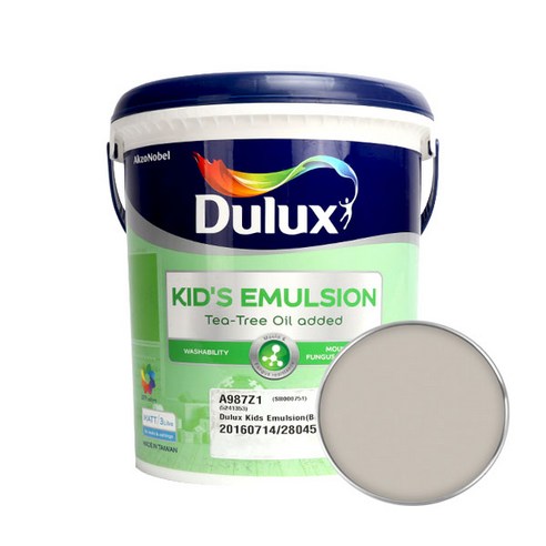 듀럭스 키즈에멀전 무광 페인트 3L, Light Taupe