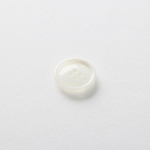 HR빅버튼 아이젠 단추 21mm, 화이트, 12개입