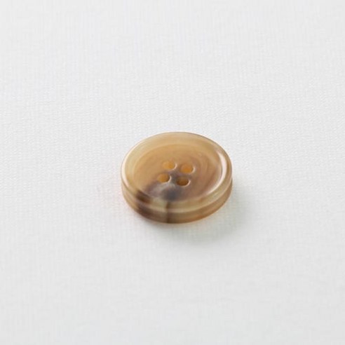 HR빅버튼 랭킹 단추 21mm, 베이지, 4개입