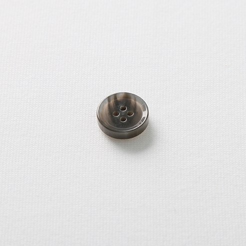 HR빅버튼 덴마크 단추 18mm, 그레이, 12개입