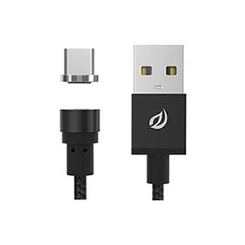WSKEN X-CABLE 자석 충전 케이블, ROUND C타입(블랙)