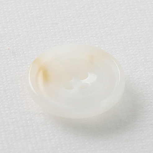HR빅버튼 아스날 단추 18mm, 화이트, 12개입