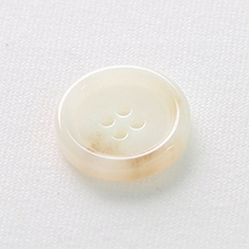 HR빅버튼 보스턴봉 단추 21mm, 화이트, 4개입
