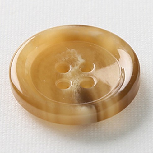 HR빅버튼 메신져 단추 30mm, 연베이지, 12개입