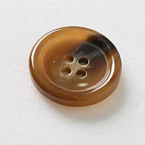 HR빅버튼 세븐틴 단추 21mm, 다크베이지, 12개입