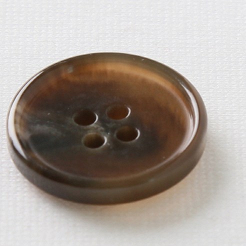 HR빅버튼 이프 단추 21mm, 브라운, 4개입