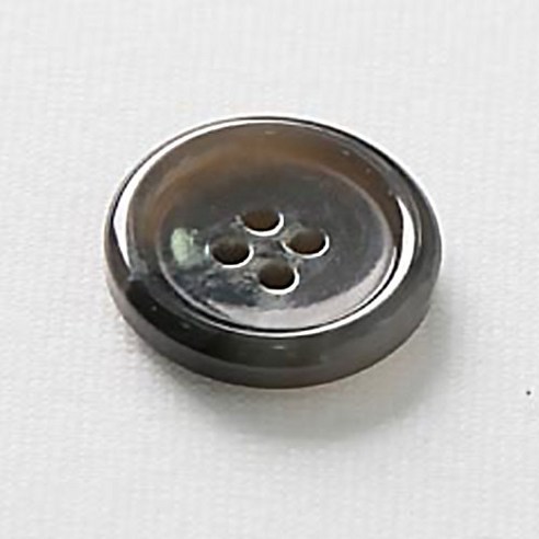 HR빅버튼 세븐틴 단추 21mm, 그레이, 8개입