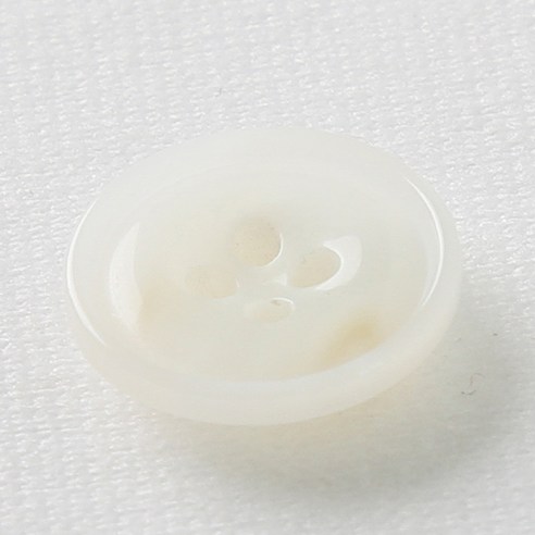 HR빅버튼 아스날 단추 15mm, 화이트, 8개입