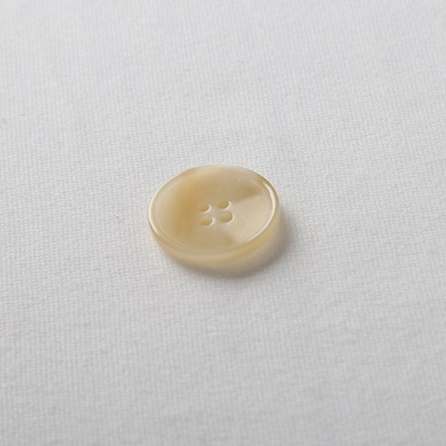 HR빅버튼 매치 단추 23mm, 연베이지, 12개