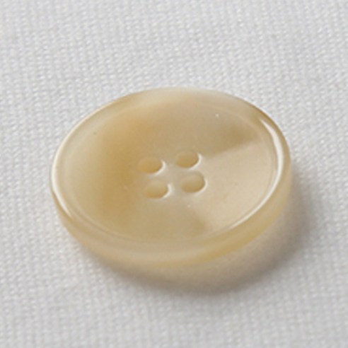 HR빅버튼 매치 단추 23mm, 연베이지, 4개입