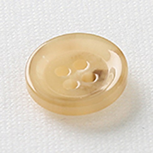 HR빅버튼 모던 단추 15mm, 연 베이지, 12개입