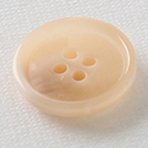 HR빅버튼 마니 단추 18mm, 살구, 4개입
