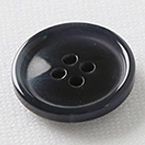HR빅버튼 마니 단추 18mm, 네이비, 8개