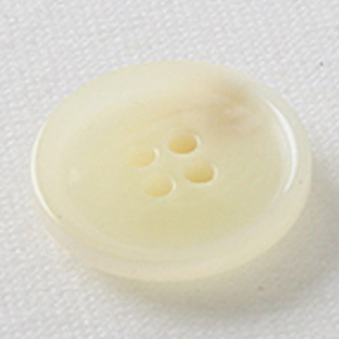 HR빅버튼 마니 단추 21mm, 아이보리, 12개입